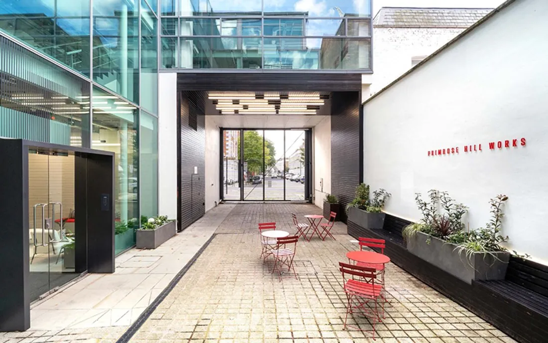 Entrance courtyard