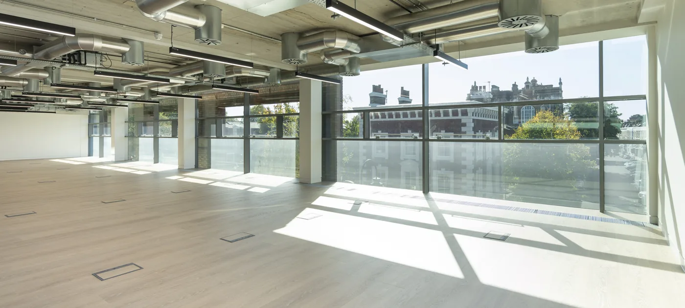 Open floor space