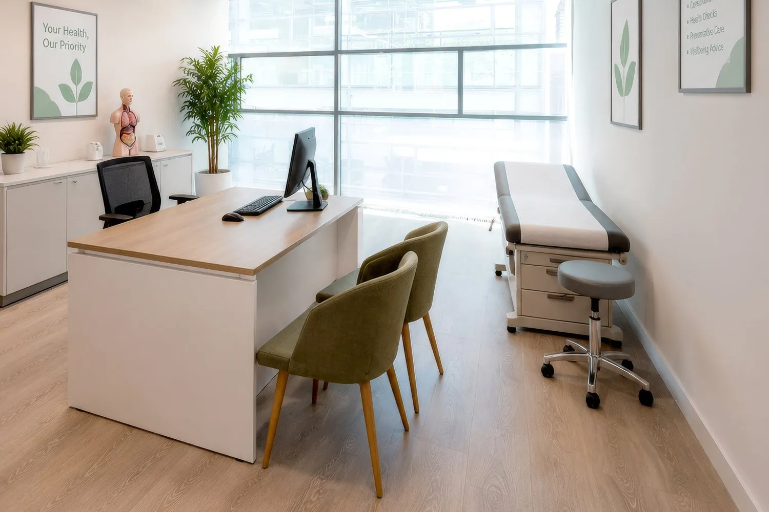 Medical consultation suite